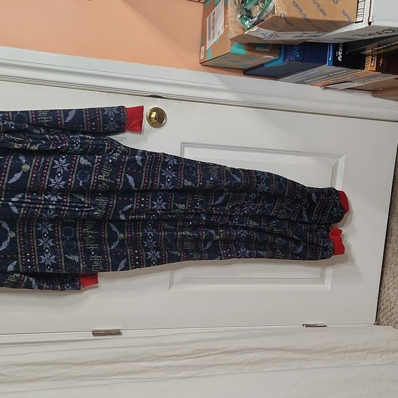 Harry Potter S/M Hooded Fleece Long Sleeve Footless Onesie - Picture 3 of 6